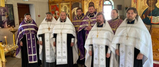 Таинство Елеосвящения от семи священников!