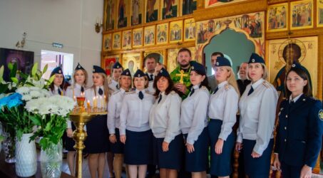 Сотрудники УФСИН Самарской области почтили память преподобного Пимена Угрешского в Троицком приходе