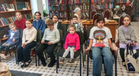 В библиотеке прихода состоялась встреча, посвящённая святому Георгию Победоносцу