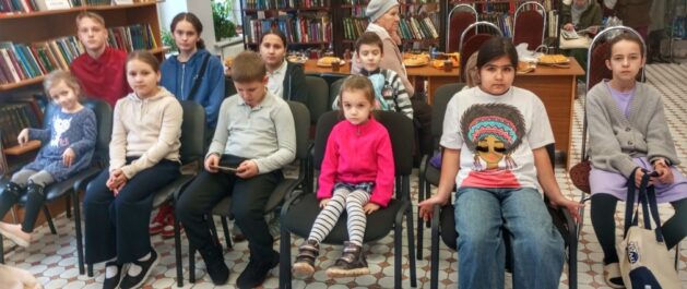 В библиотеке прихода состоялась встреча, посвящённая святому Георгию Победоносцу