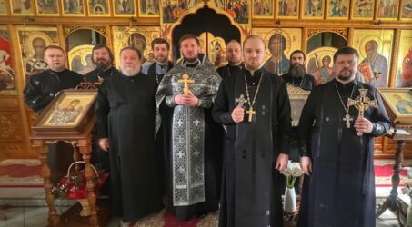 В нашем храме совершено таинство Соборования   