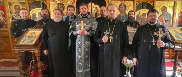 В нашем храме совершено таинство Соборования   