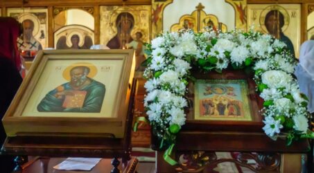 С праздником Вознесения Господня и престольным днём нашего храма!