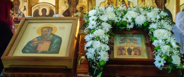 С праздником Вознесения Господня и престольным днём нашего храма!
